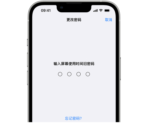 屏边iPhone屏幕维修分享iPhone屏幕使用时间密码忘记了怎么办 