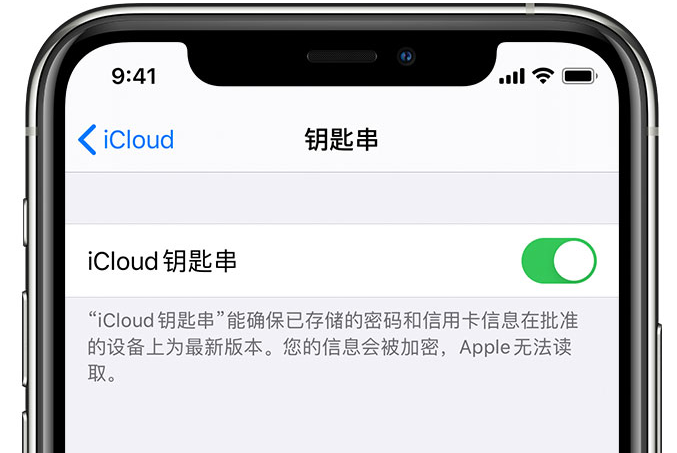 屏边苹果手机维修分享在 iPhone 上开启 iCloud 钥匙串之后会储存哪些信息 