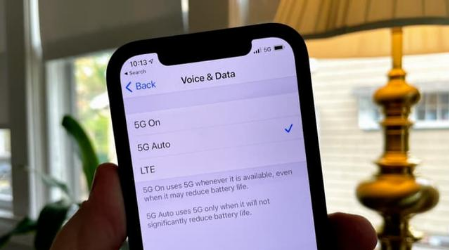 屏边苹果手机维修分享iPhone 12如何打开或关闭5G网络 